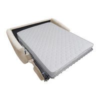 SCHLAFSOFA - 3 Personen-Sitzer - Stoff - Beige - - Beige, Textil (200/90/208cm) - Vente-Unique