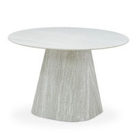 ESSTISCH aus Keramik 120x120x75cm, grau - Grau, Holz (120/120/75cm) - Giga Meubel