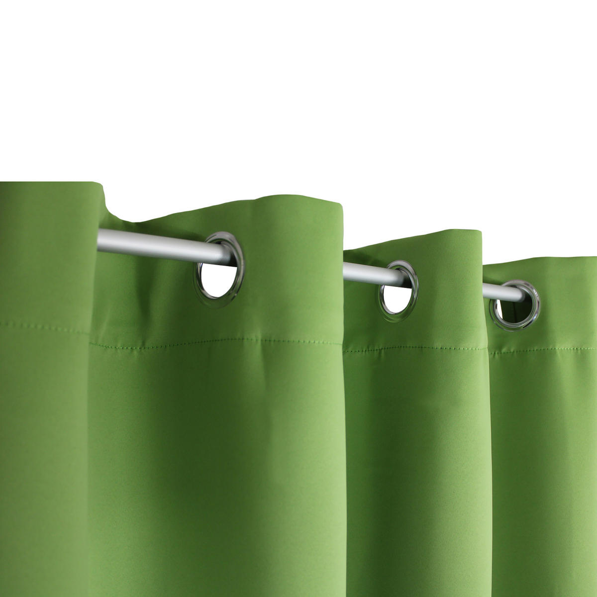 VERDUNKELUNGSVORHANG Ösen 140/145 cm Grün - Grün, Textil (140/145cm) - TiborTex