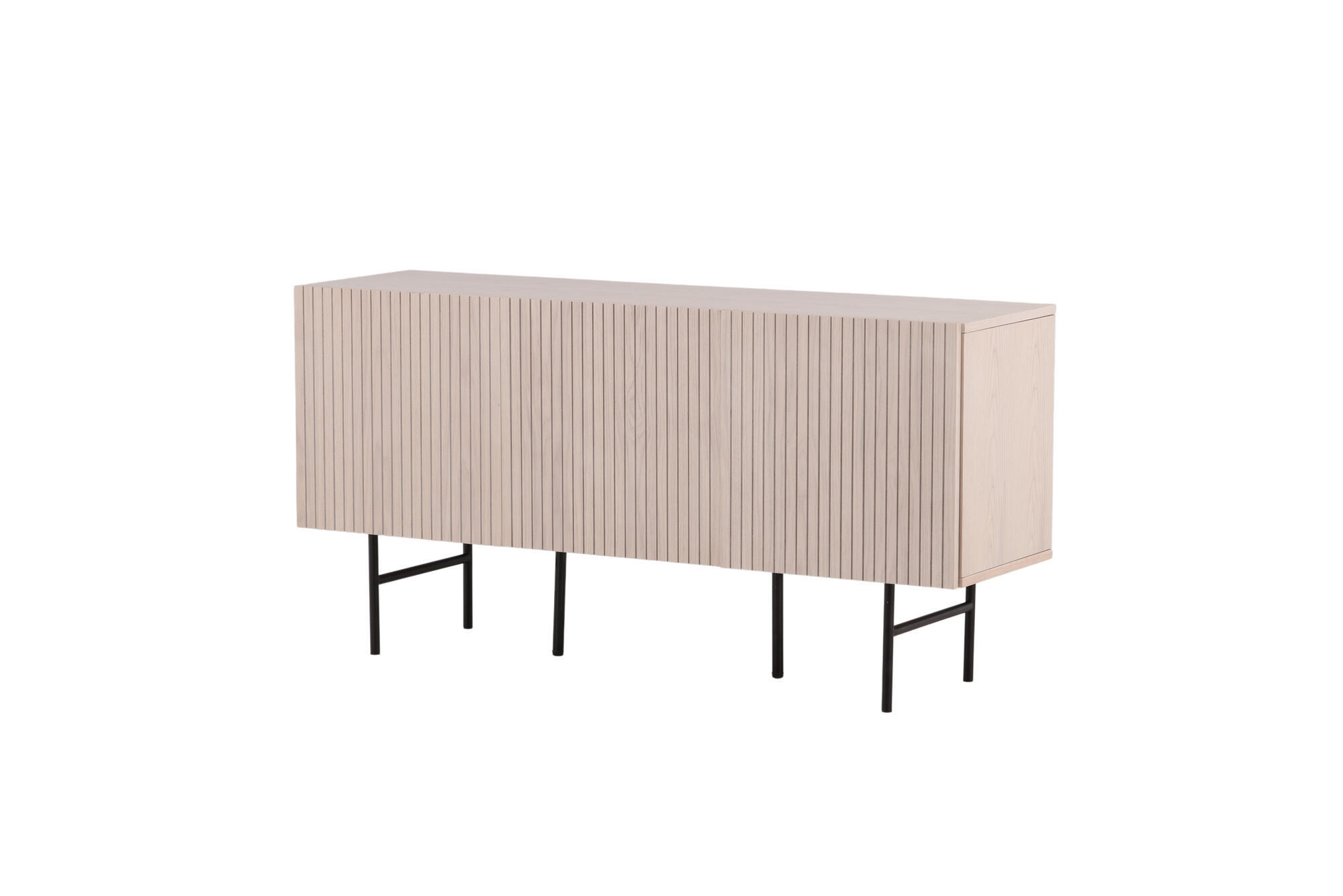 SIDEBOARD BJORKON Beige 150x42x75 cm - Beige, Holzwerkstoff (150/75/42cm) - FURNLUX