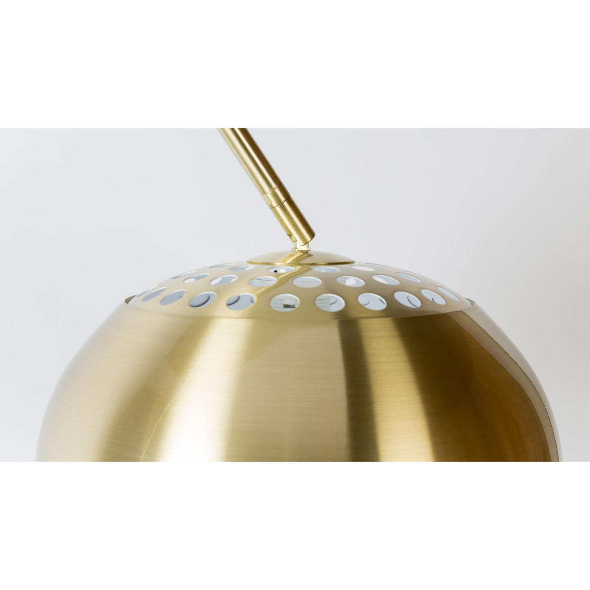 STEHLAMPE Metal Bow Gold - Goldfarben, Metall (158/39/190cm) - Zuiver