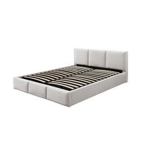 POLSTERBETT 160x200 cm in Hellbeige - Beige, Metall (160/200cm) - Home Collective