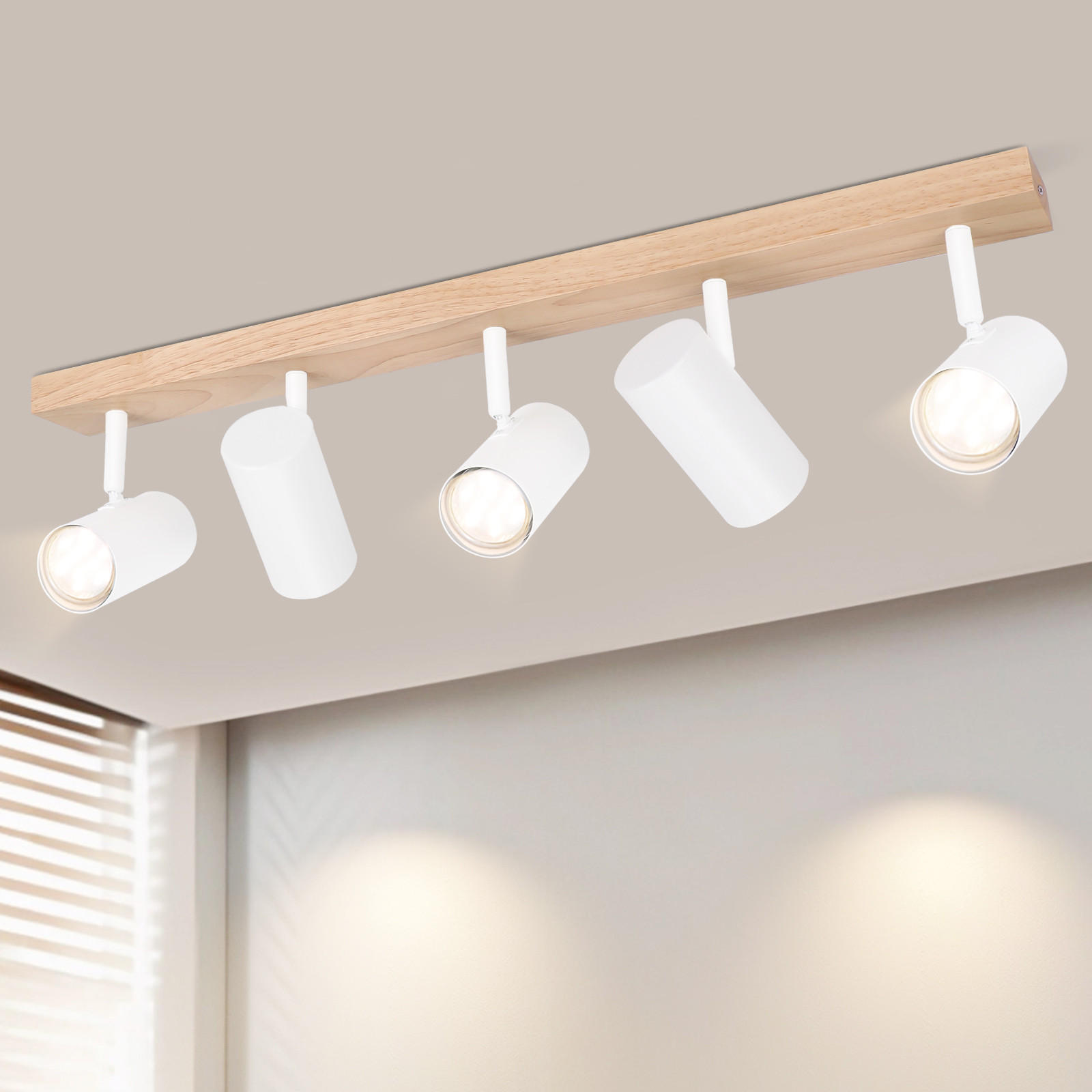 WANDLEUCHTE Maruffi - Weiß, Metall (63/14.3/10.5cm) - Nettlife