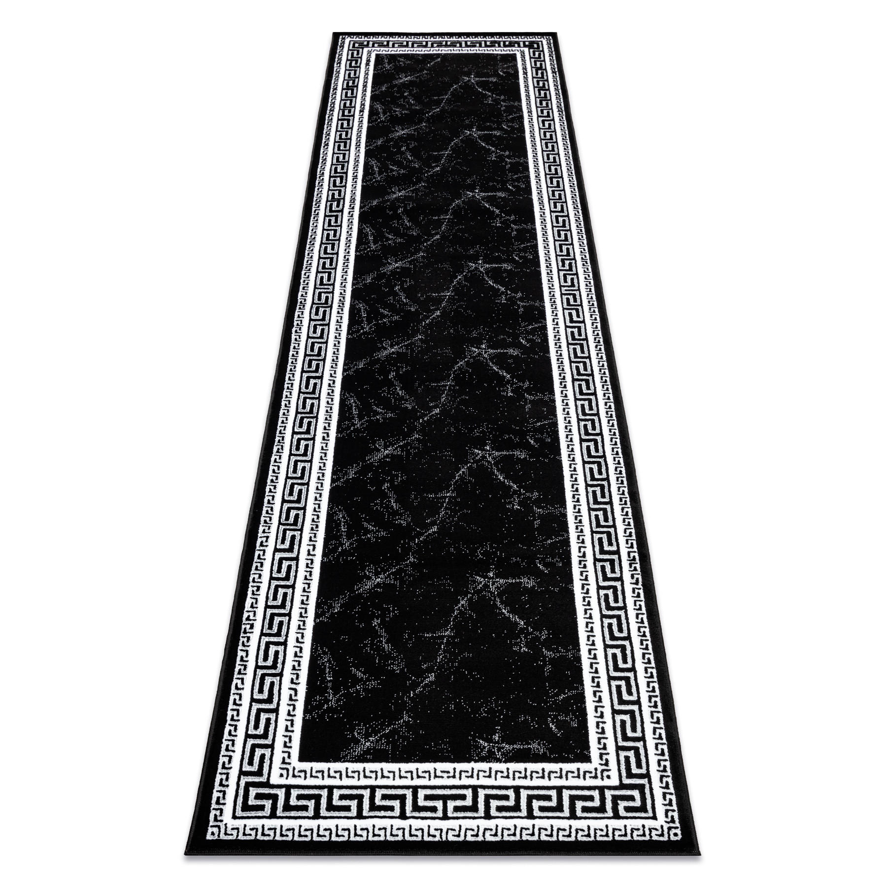 TEPPICH Gloss 70/300 cm - Schwarz, Textil (70/300cm) - rugsX