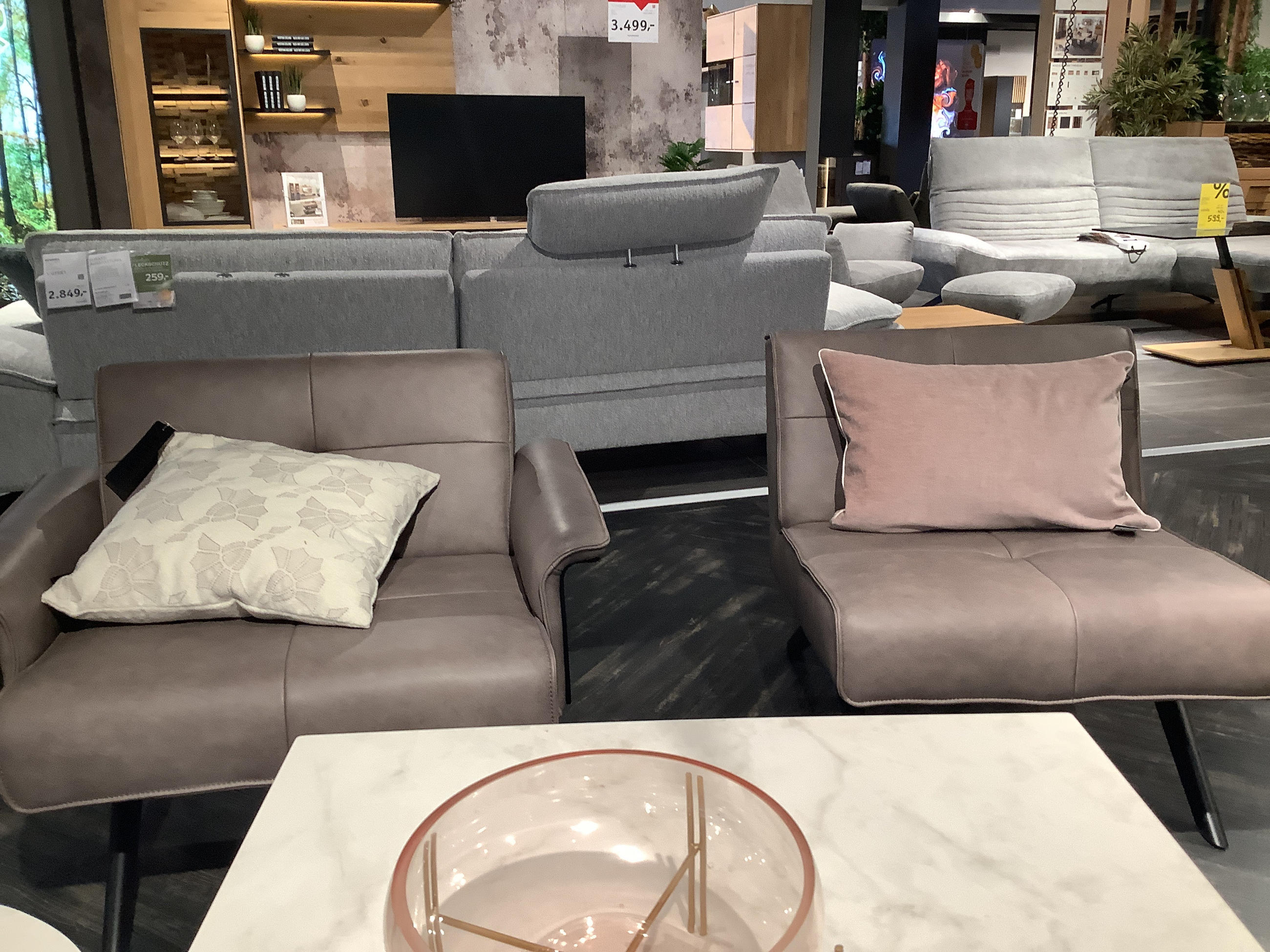 Ecksofa mit 2 Sessel Square 8111 -JOOP!- - Joop!