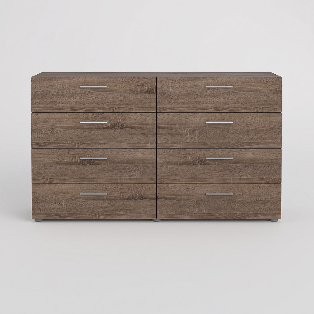 KOMMODE, Pepe, Trüffel, Holzwerkstoff, 140 x 40 x 82 cm - Trüffeleichefarben, Holzwerkstoff (140/82/40cm) - ebuy24