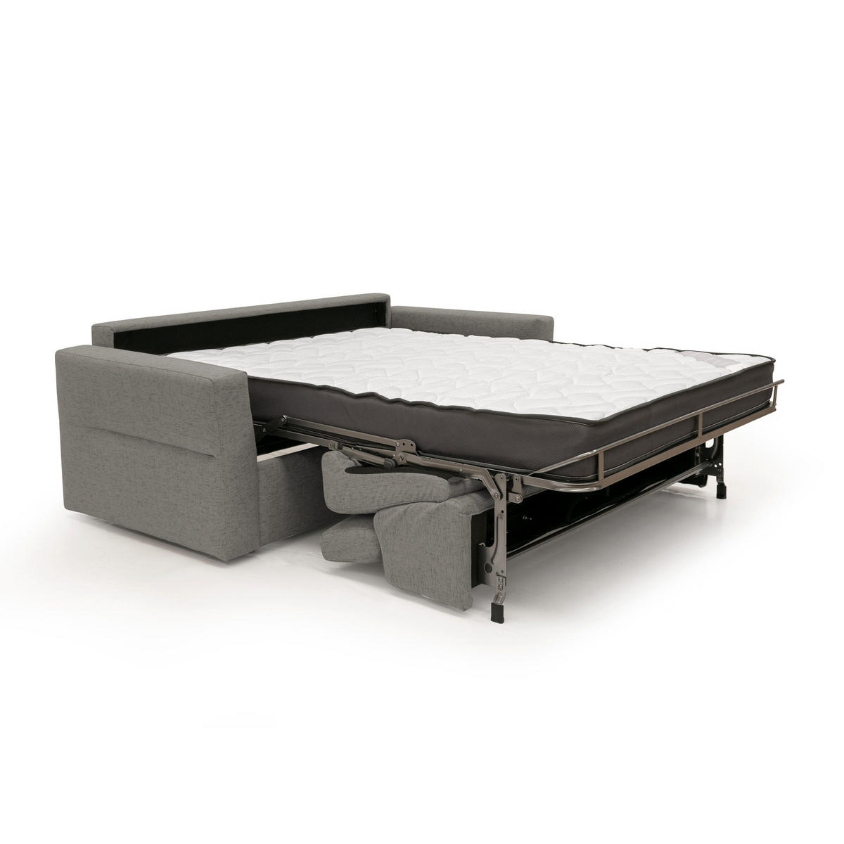 SCHLAFSOFA Avalon - Taupe, Textil (200/100/95cm) - Divani.store