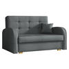 SCHLAFSOFA Viva Gold II - Braun/Grau, Holz/Textil (133/85/98cm) - MIRJAN24