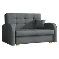 SCHLAFSOFA Viva Gold II - Braun/Grau, Holz/Textil (133/85/98cm) - MIRJAN24