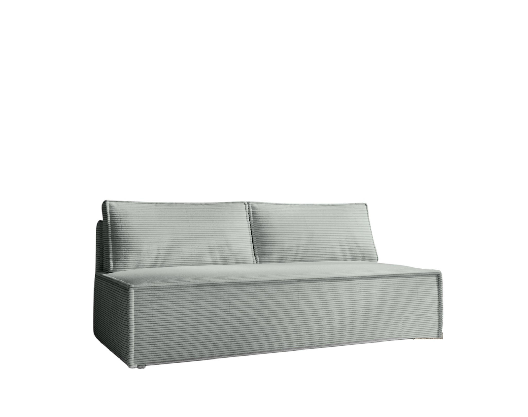 Fun Möbel Schlafsofa Hellgrün 200x89x100 cm
