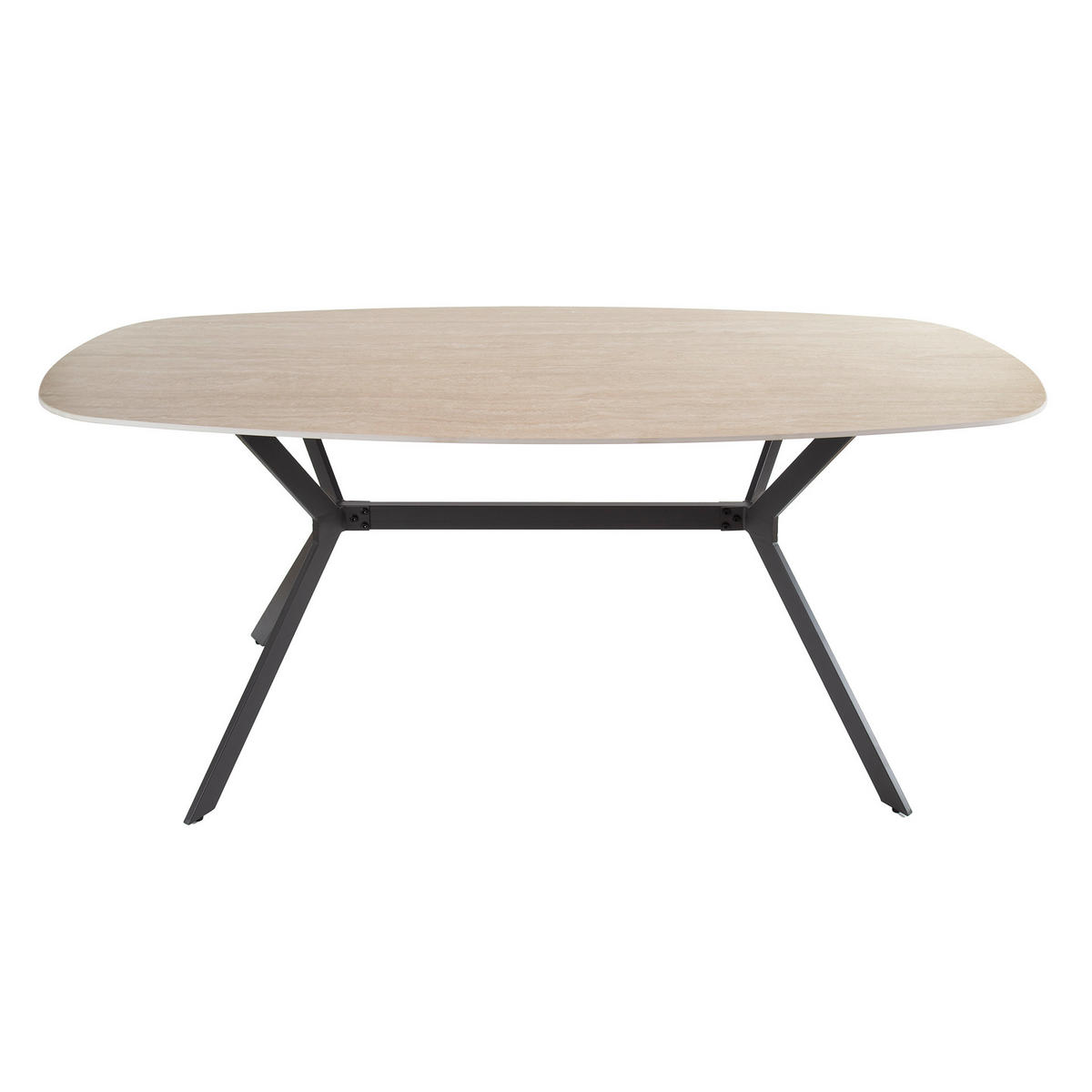 ESSTISCH Romano Beige 90/180/76 cm - Beige, Keramik (90/180/76cm) - Hoyz Collection