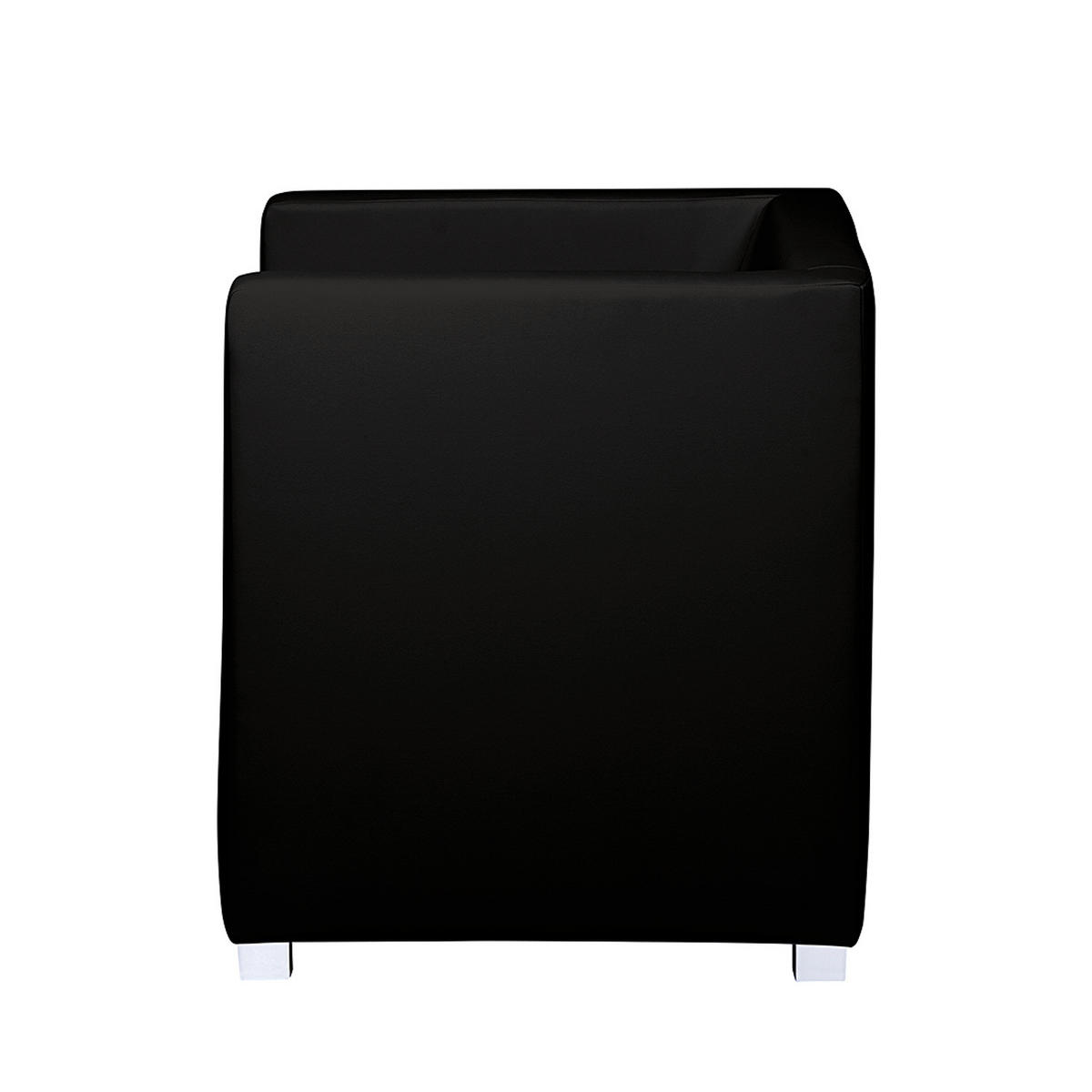 COCKTAILSESSEL - Schwarz, Kunststoff/Textil (63/71/64cm) - home24