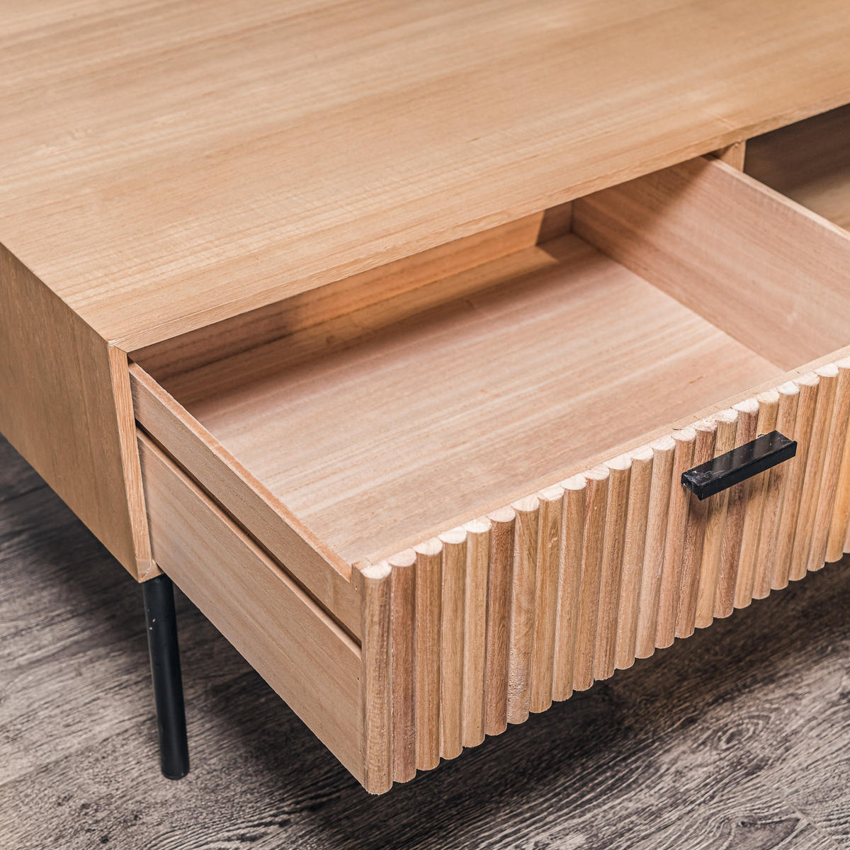 COUCHTISCH Rechteckig Braun 110 x 58 x 41 cm - Braun, Holz (58/110/41cm) - Nordlys