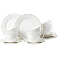 KAFFEESERVICE Isabella creme 18er Set - Creme, Keramik (18/22/28cm) - Ritzenhoff Breker