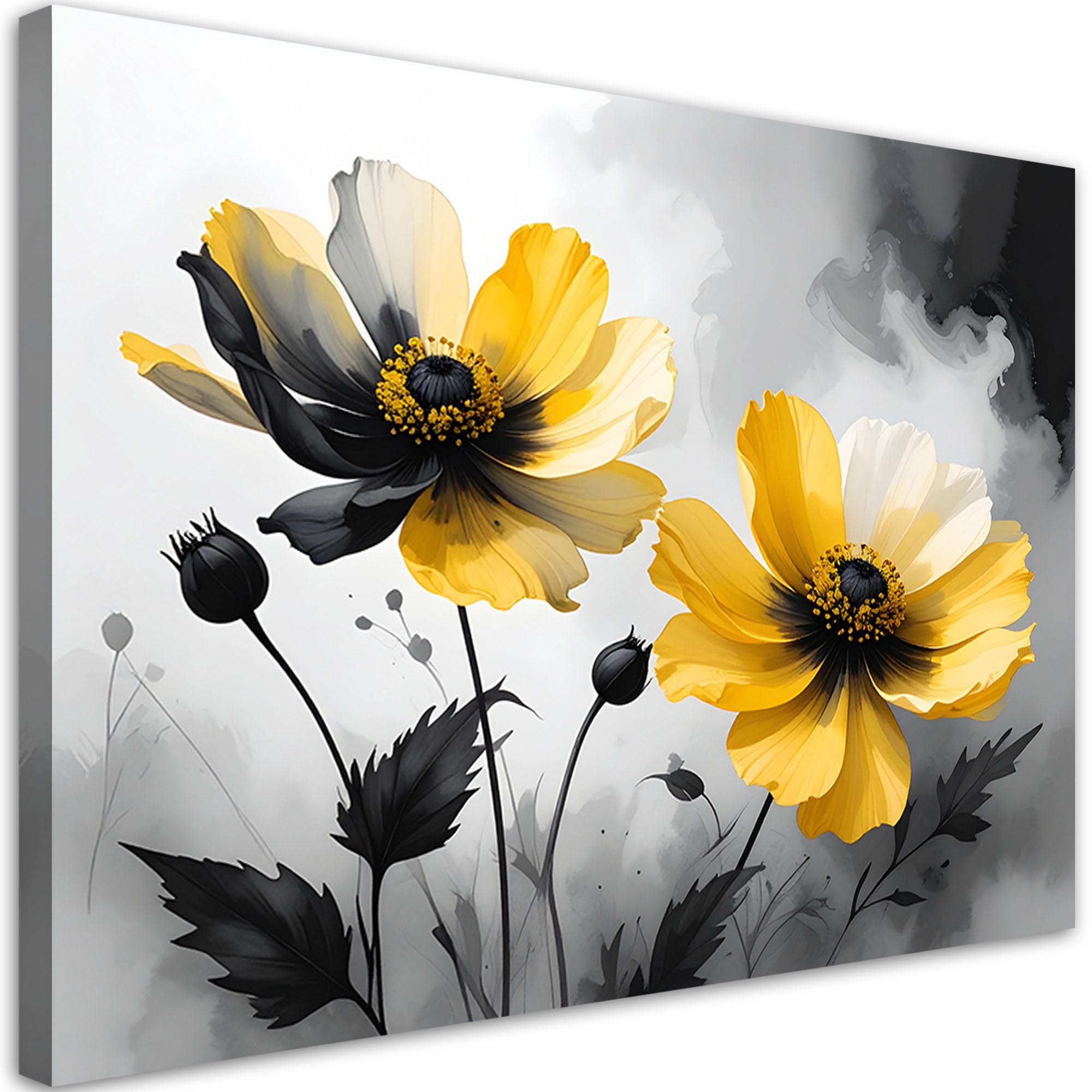 Feeby Bild Gelb 100x70 cm