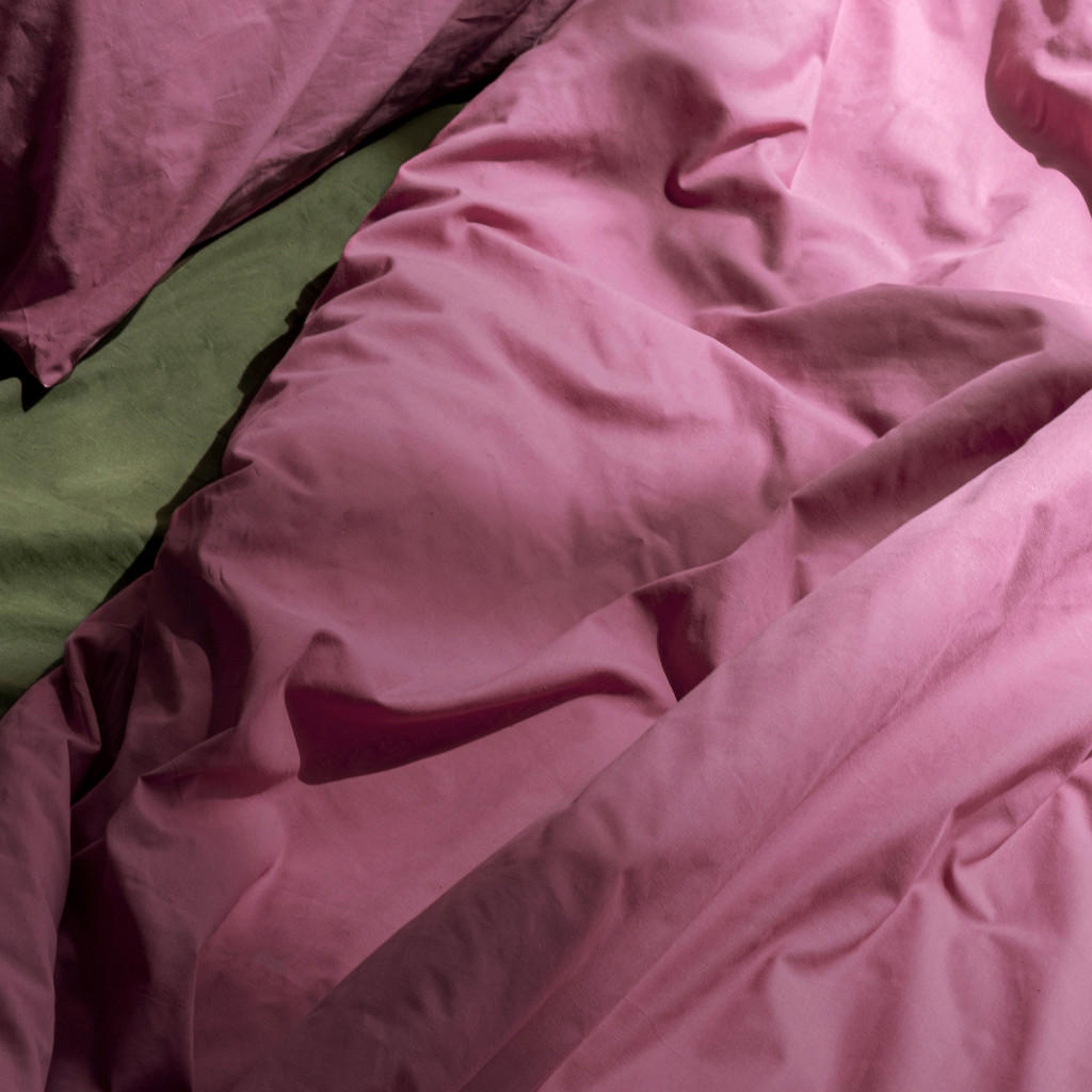 Thumbnail - Happy Friday Bettbezug, Magenta, Textil, Grafikmuster, 155x220 cm, Oeko-Tex®, Schlaftextilien, Bettwäsche, Bettwäsche