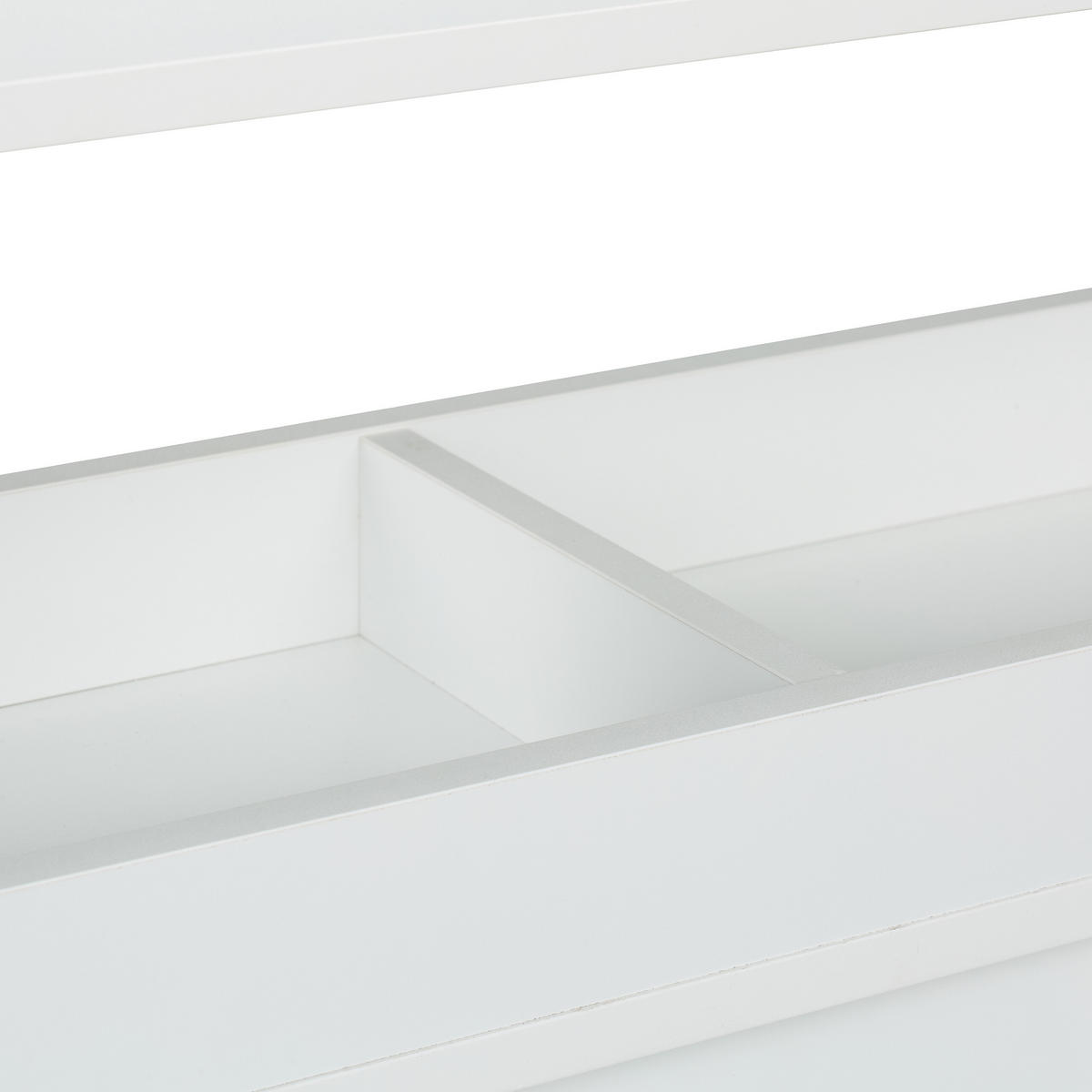 NISCHENSCHRANK - Weiß, Holzwerkstoff/Kunststoff (70/71.5/20cm) - Relaxdays