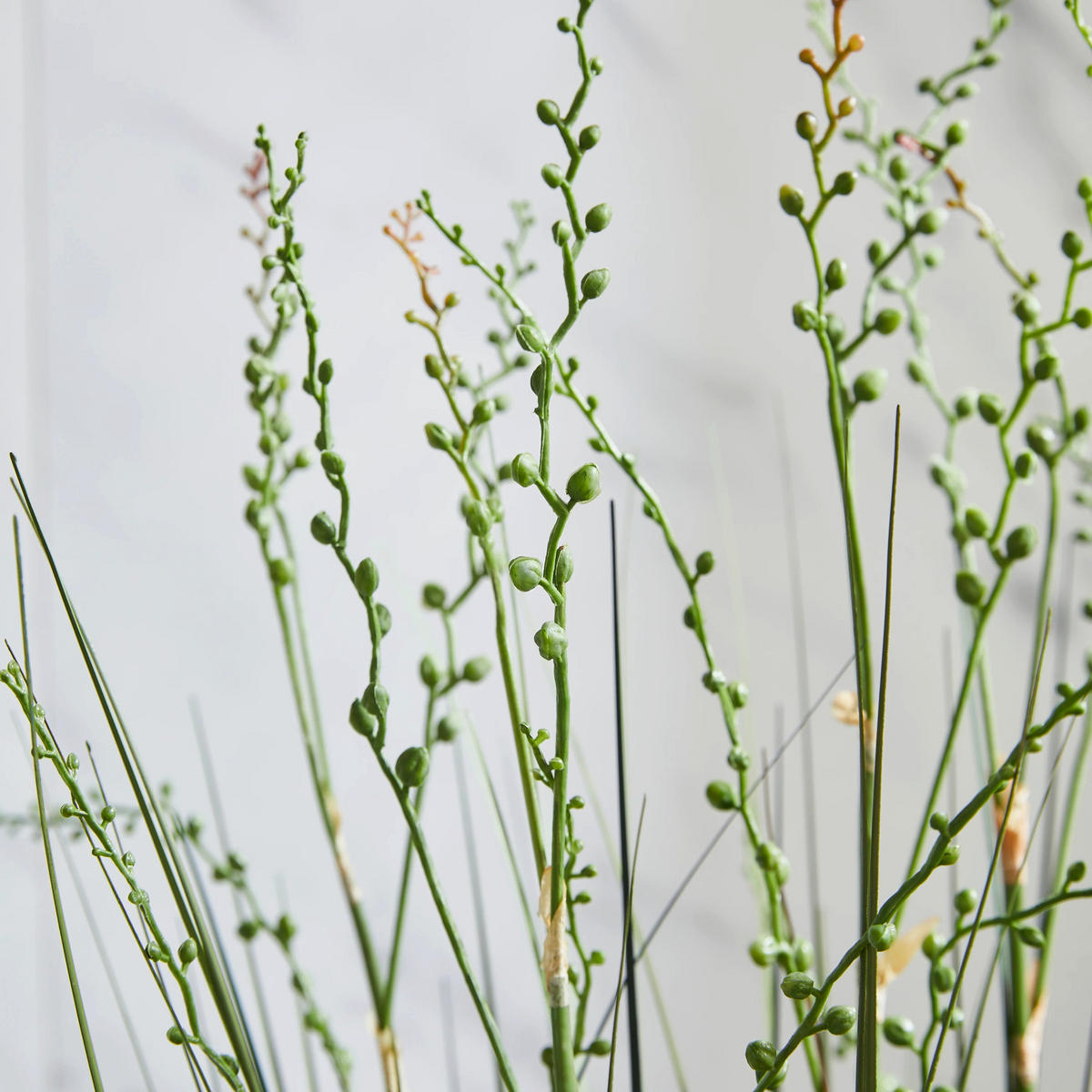 KUNSTPFLANZE Künstliches Gras – Thadeus 90 cm - Grün, Kunststoff (90cm) - aplanta