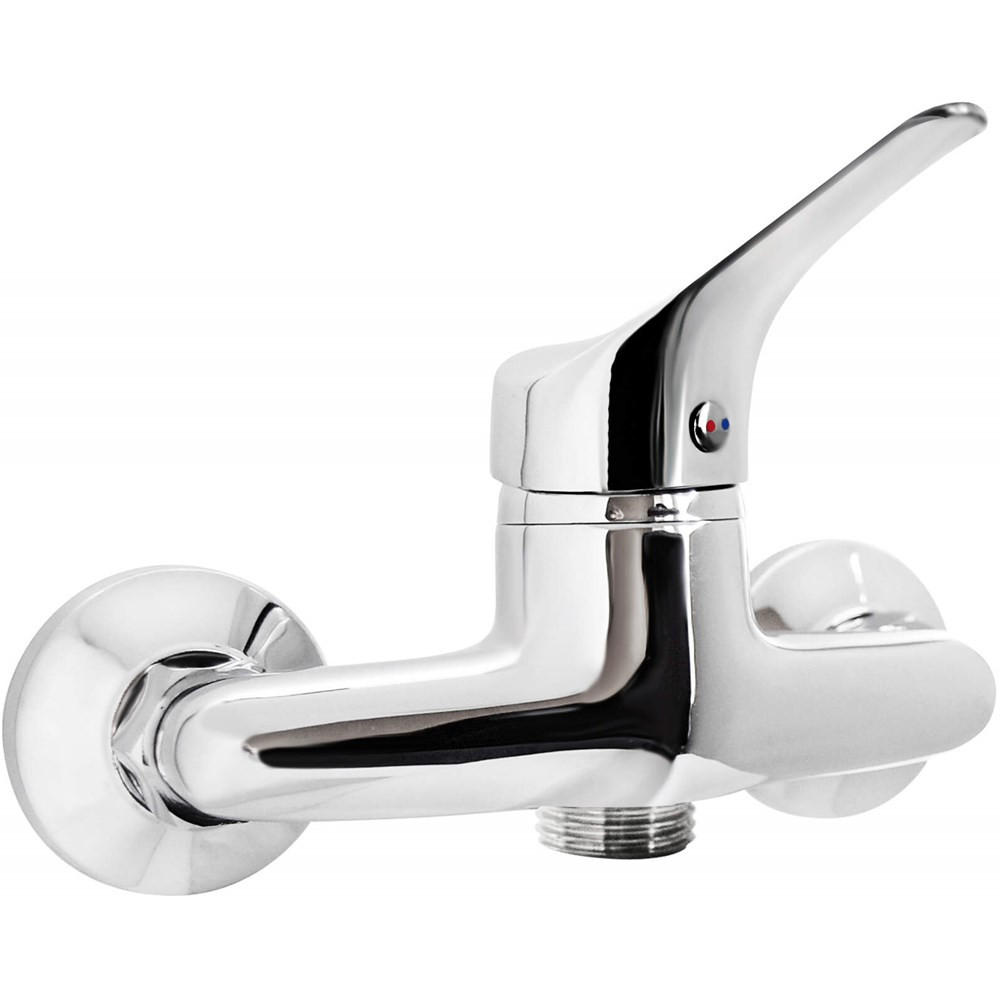 DUSCHARMATUREN Silber 11.5/15/12.7 cm BOJ040M - Silberfarben, Metall (15/12.7/11.5cm) - Deante