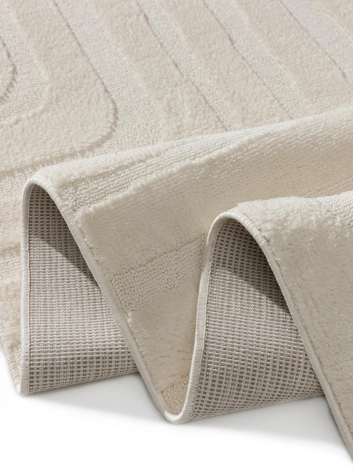 TEPPICH Paloma Cream 80x150 cm - Creme, Textil (80/150cm) - benuta Pop