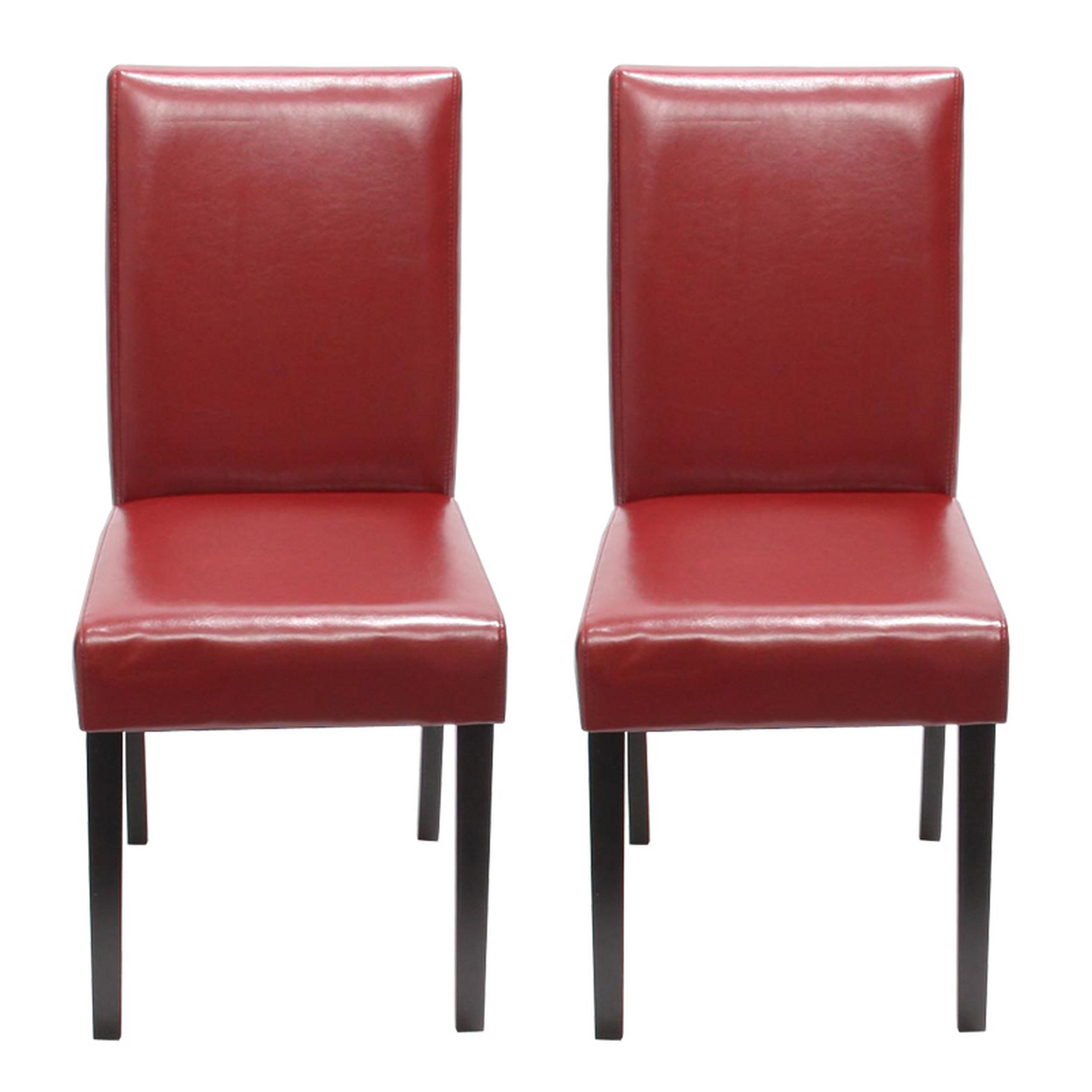 Chefgastro Esszimmerstuhl Rot 43x90x56 cm