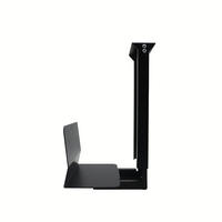 PC-HALTERUNG NAGO - Schwarz, Metall (16/24/42cm) - Home Deluxe
