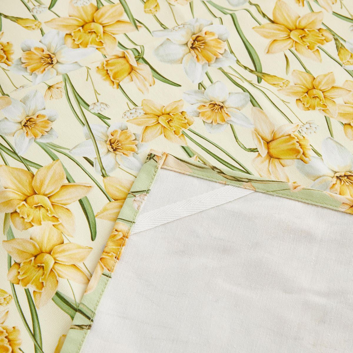 KORB MIT ZUBEHÖR Daffelisbunny - Gelb, Textil (36/1/36cm) - home&you