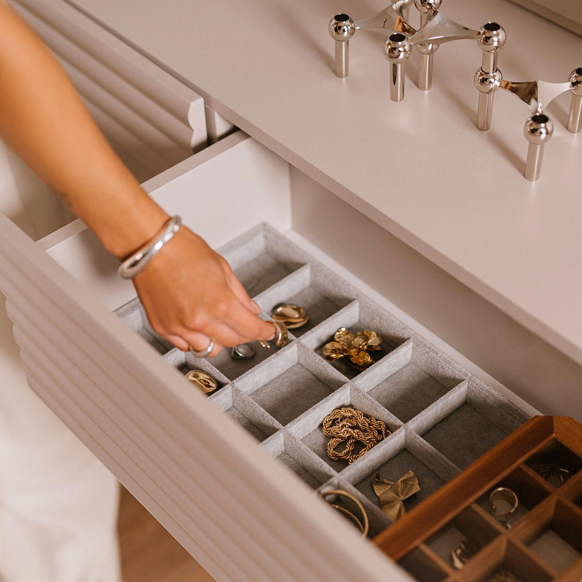 KOMMODE TURKU - Kaschmir, Holzwerkstoff (150/81/37cm) - IDIMEX