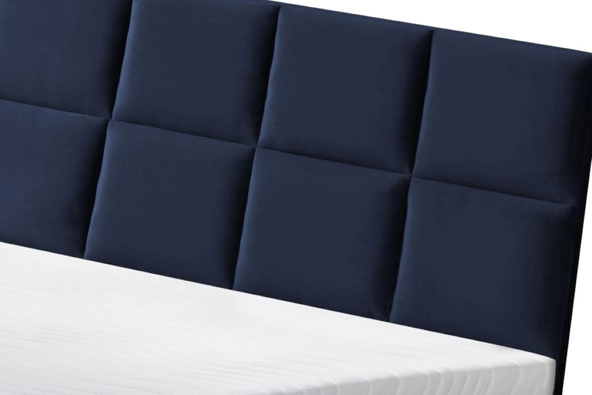 BOXBETT Sizilien 120x200 cm mit Bettkasten, blau - Dunkelblau, Kunststoff (120/200cm) - Margaret Hadas24