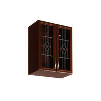 GLASHÄNGESCHRANK G60S – Sycylia Milano – Milano / Walnuss - Walnussfarben, Glas/Holzwerkstoff (60/72/32cm) - ROYAL24_MARKT