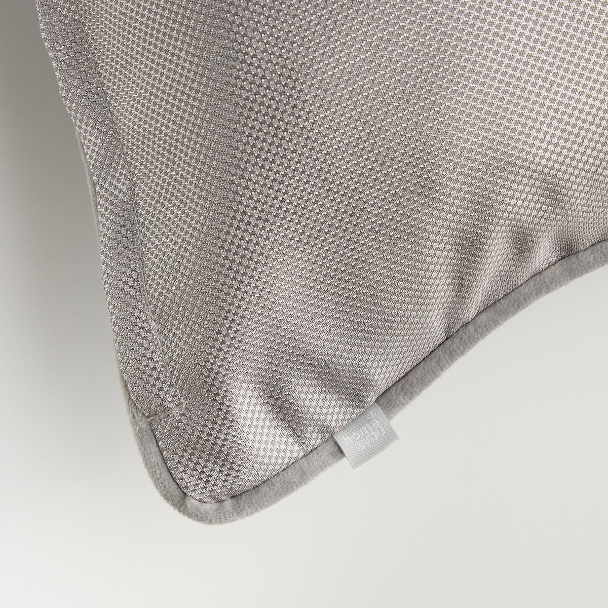 KISSENBEZUG Mauros - Silberfarben, Textil (45/45cm) - home&you