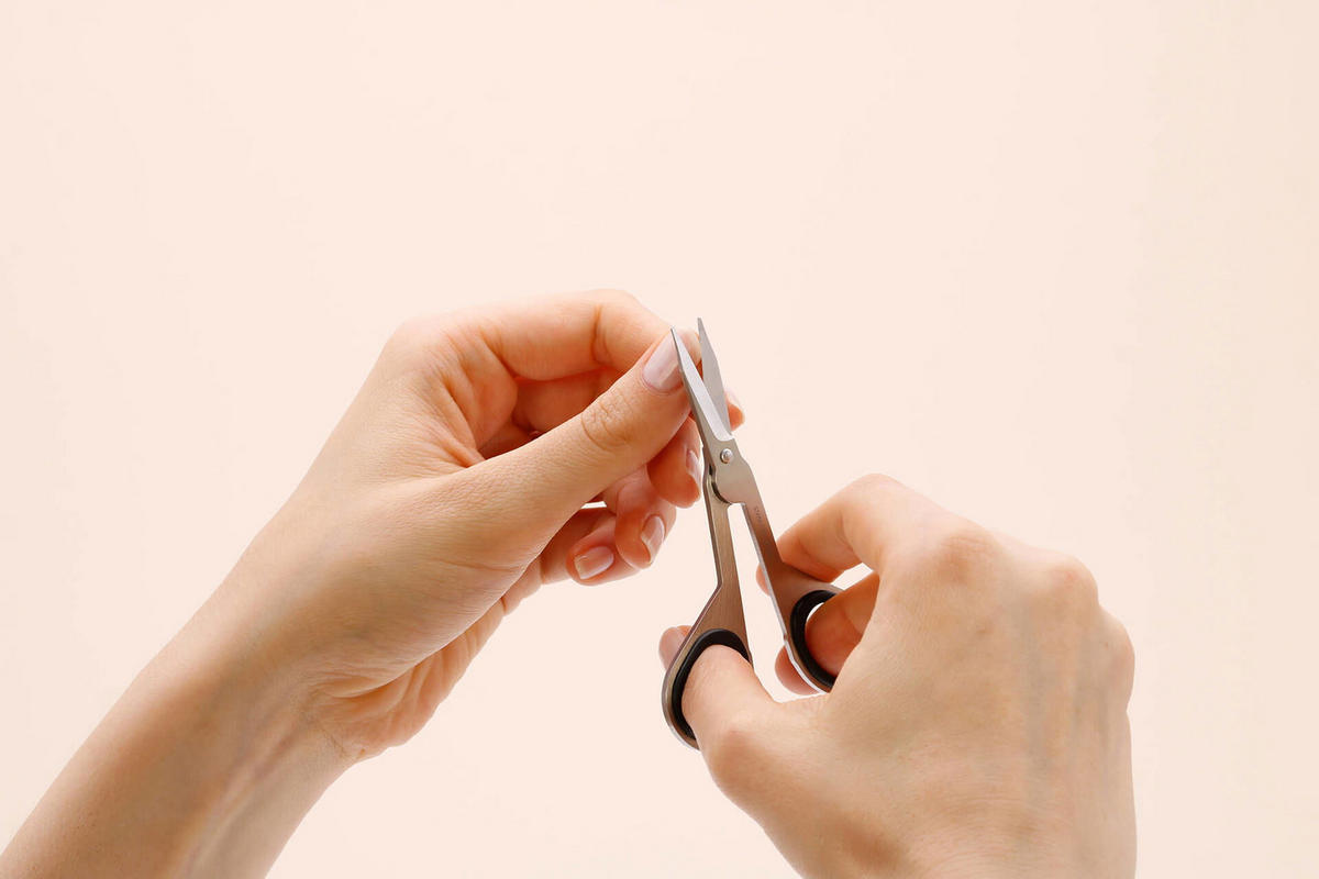 NAGELSCHERE EDELSTAHL SS-200, 9.5 cm - Silberfarben/Schwarz, Metall (5.2/1/9.5cm) - Seki EDGE