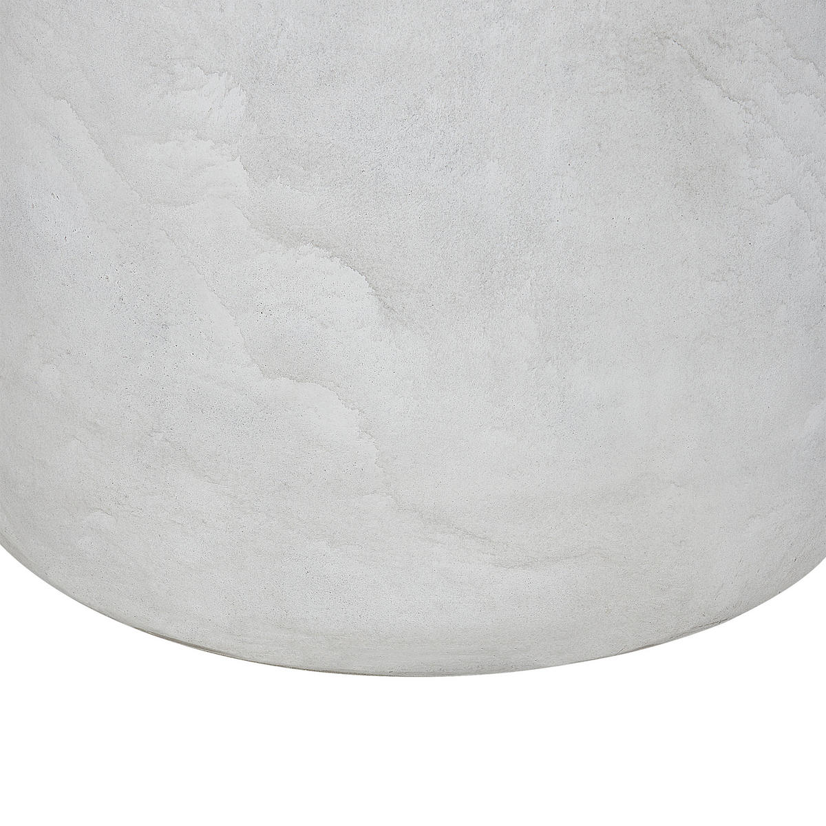 BLUMENTOPF Grau Messene - Grau, Naturmaterialien (50cm) - Beliani