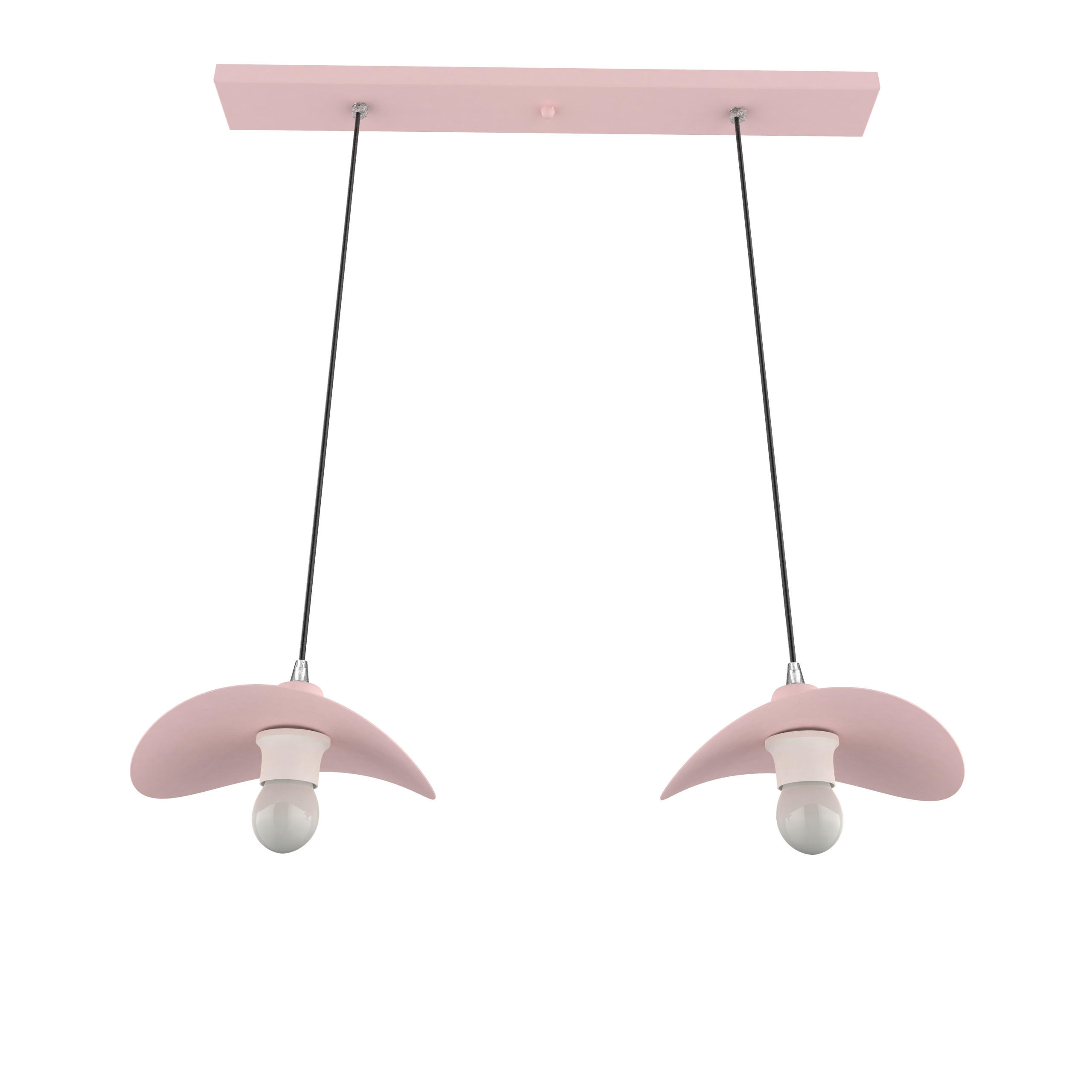 Lumicom Hängeleuchte Pink 30x120x25 cm