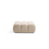 POUF Bellis aus Boucle leichtes beige - Creme, Textil (94/43/94cm) - Micadoni