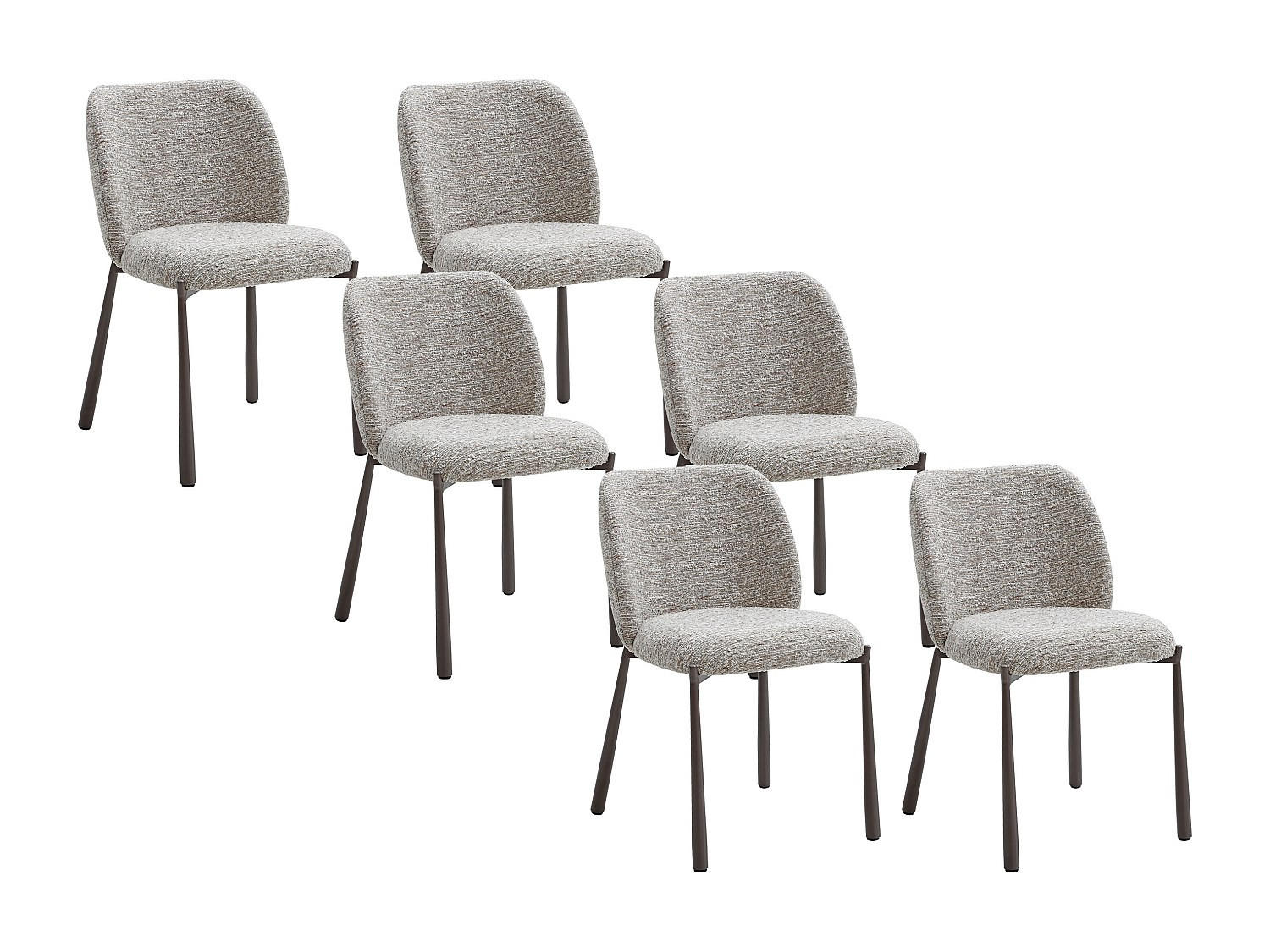 STUHL - 47 cm x 57.5 cm - stoff - beige Jizak - Beige, Textil (47/79/57.5cm) - Vente-Unique