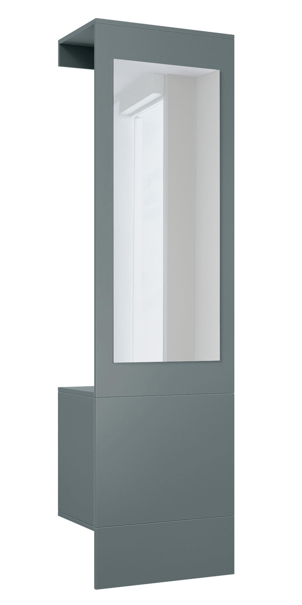 GARDEROBE Carlton Fjord - Dunkelgrün, Holzwerkstoff (52/193/35cm) - Vladon