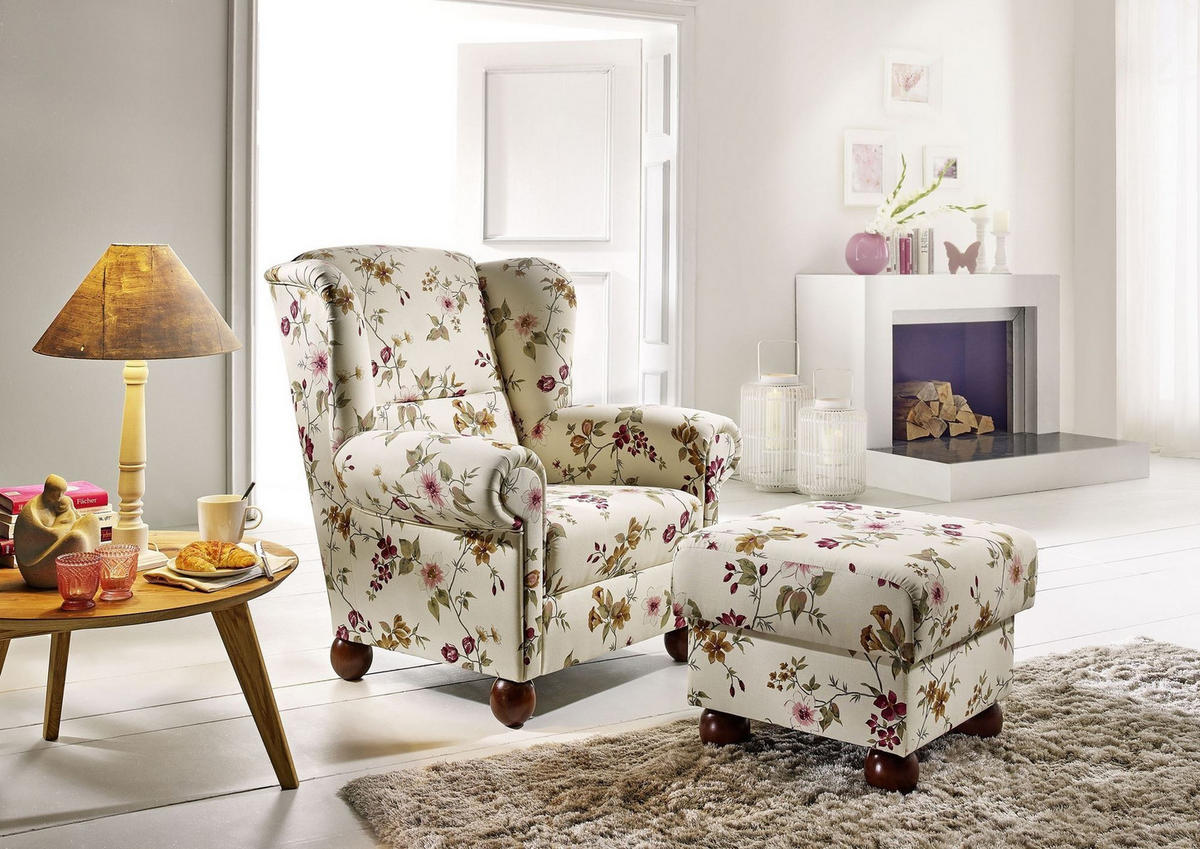 HOCKER Kasha Bezug Flachgewebe Buche nussbaum dunkel / weiß - Wengefarben/Naturfarben, Kunststoff (54/48/54cm) - 58aufmkessel