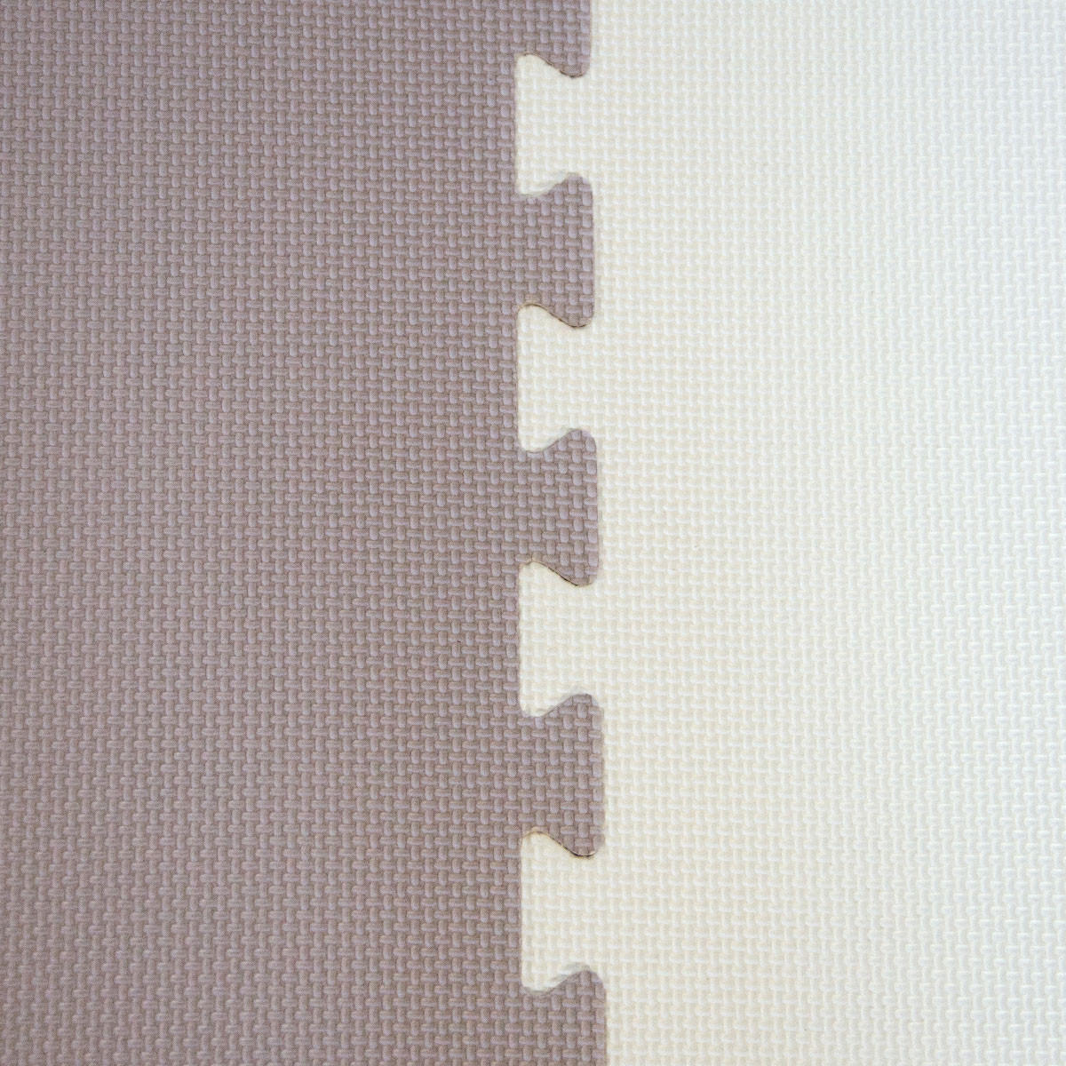 BODENSCHUTZMATTE - 90/90/2,5 cm - Beige/Braun - Beige, Kunststoff (90/90cm) - eyepower