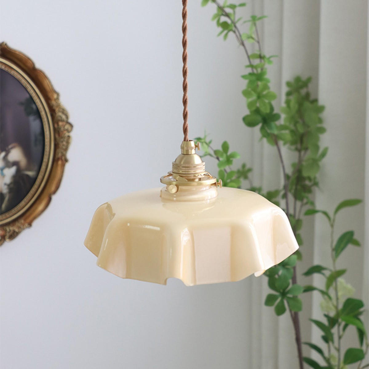 LED-HÄNGELEUCHTE Beige 4W 25/25/18-150 cm - Beige, Metall (25/25/18cm) - Authentics