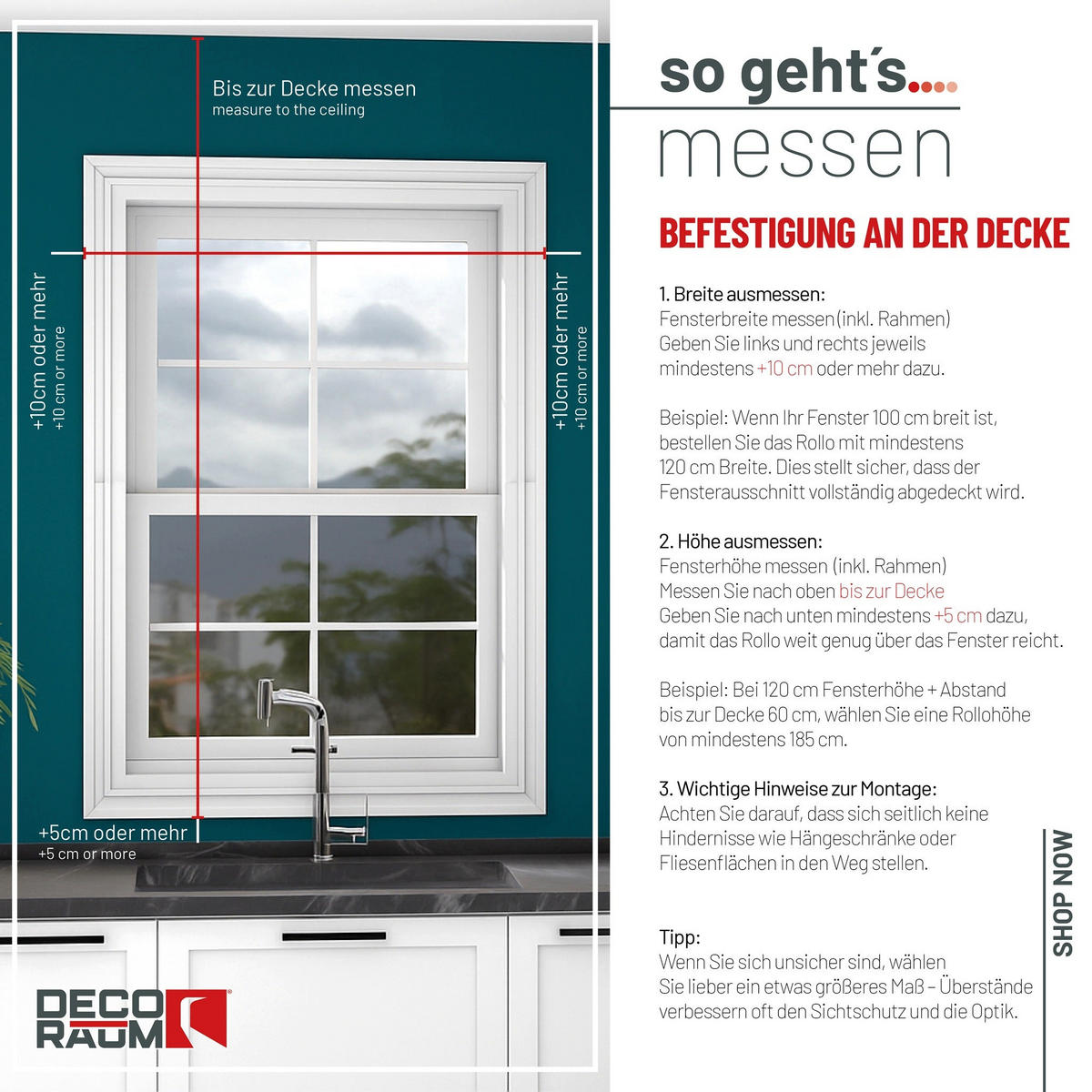 ROLLO blickdicht - Hellbraun, Textil (45/150cm) - Deco-Raum