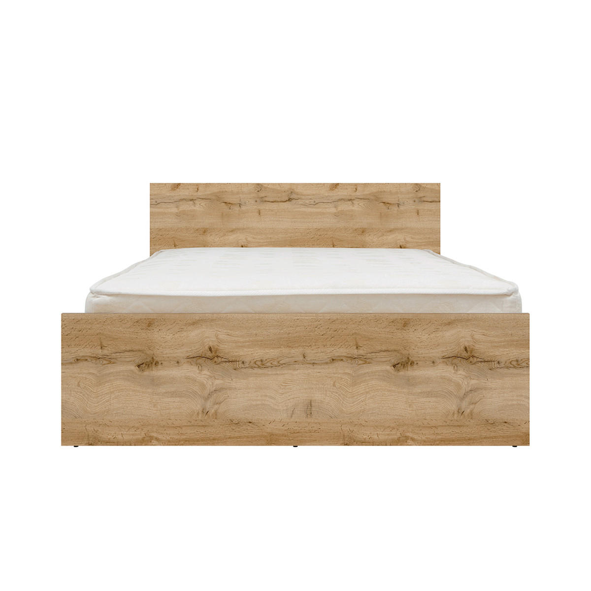 BETT 140/200 Selma Holz - Braun, Holzwerkstoff (140/200cm) - Petits-meubles