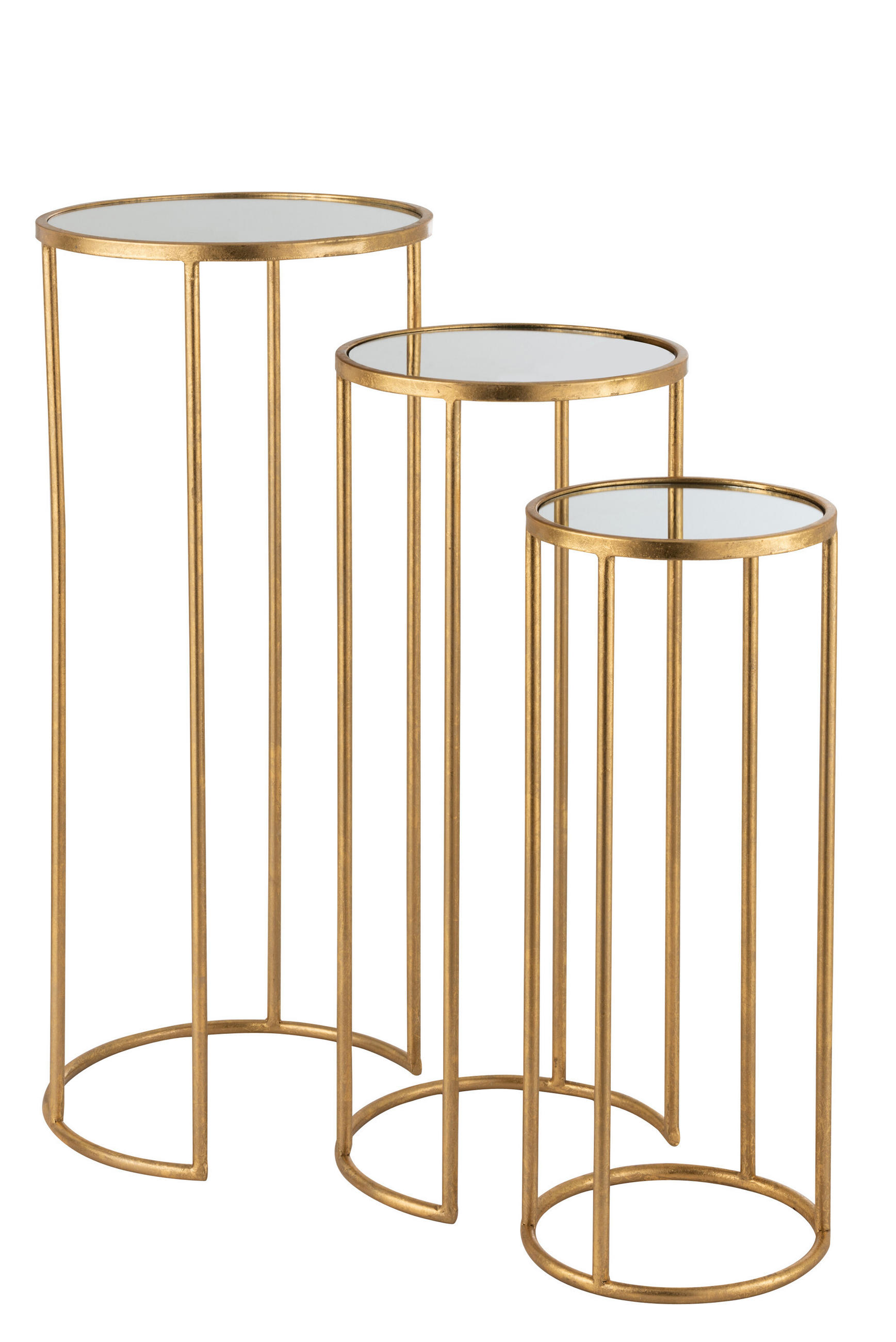 J-Line Tisch Gold 35x80x35 cm