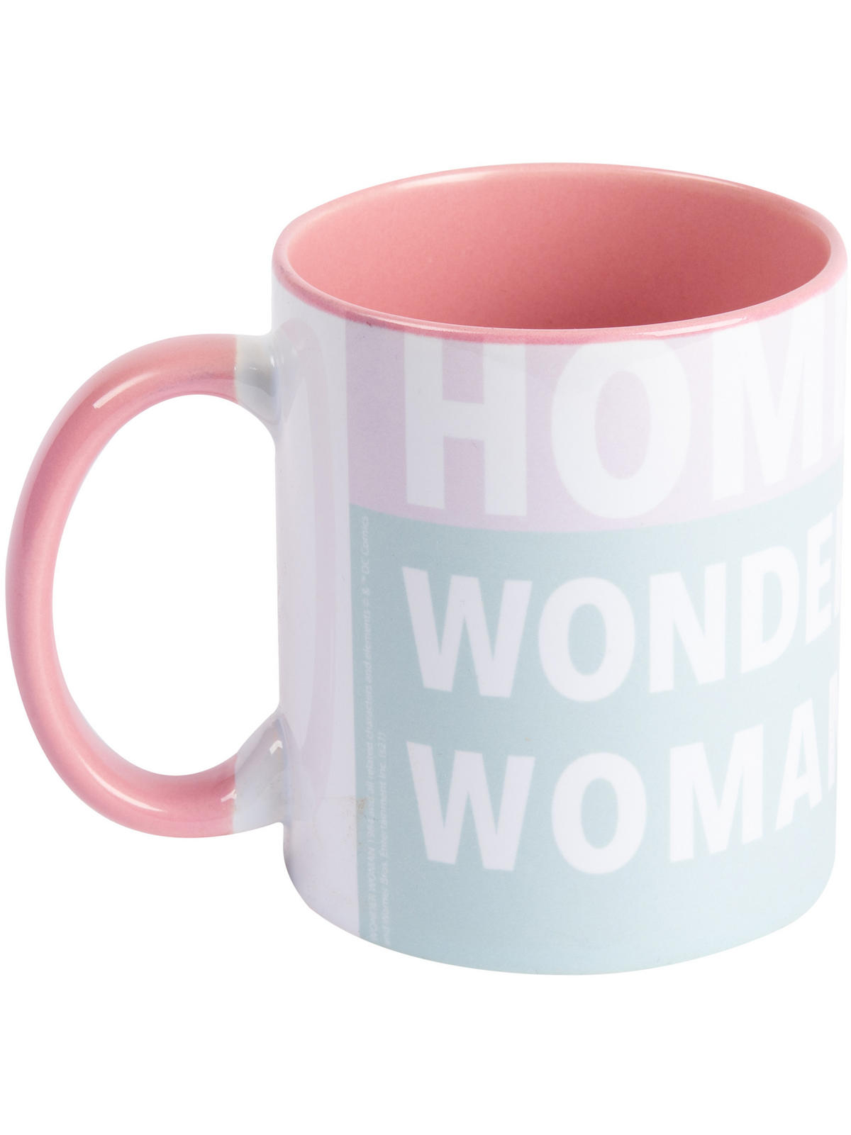 KAFFEEBECHER DC Comics Wonder Woman Rosa 320 ml - Multicolor, Keramik (0.32L) - DC Comics