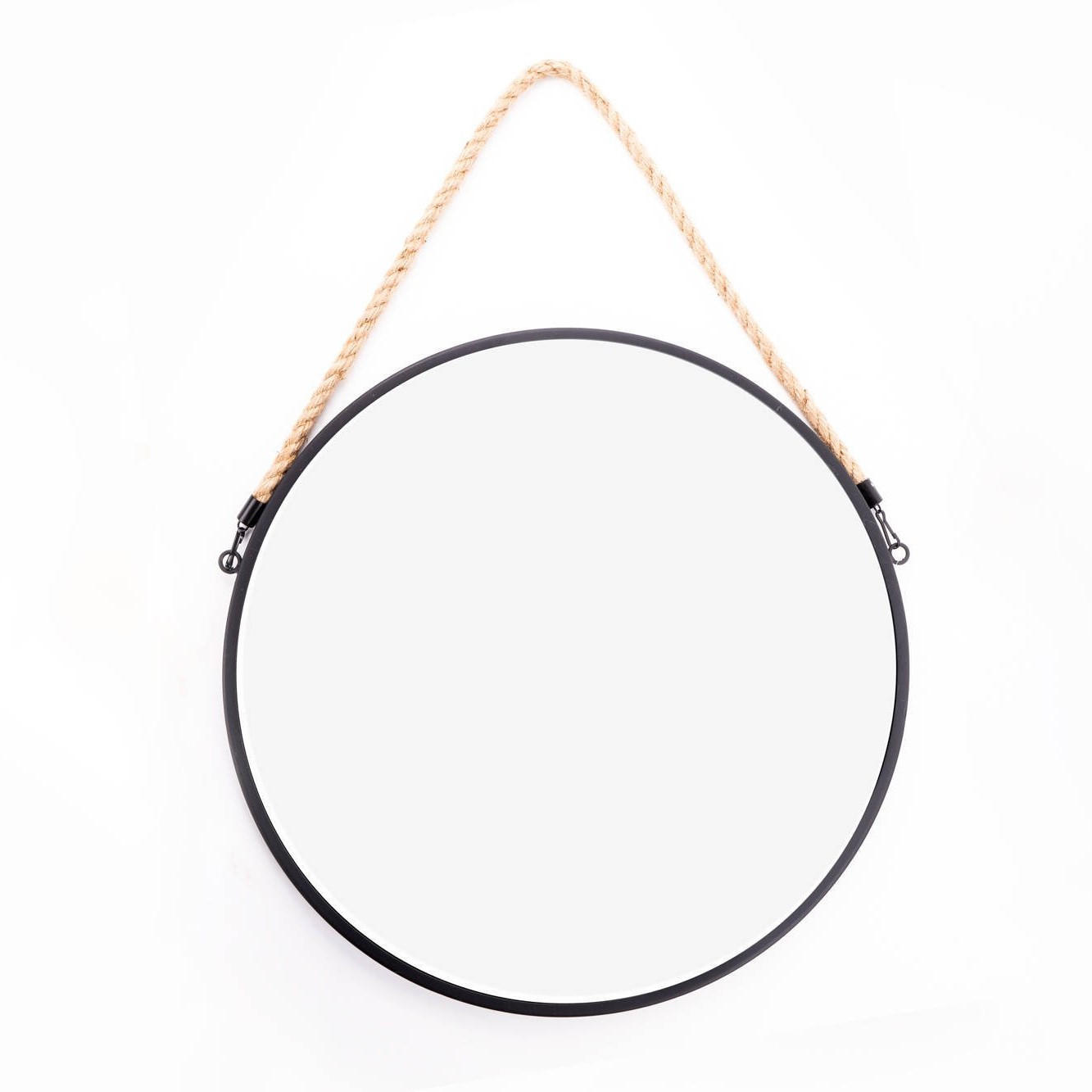 SPIEGEL 37/37/37 cm - Schwarz, Metall (37/37/37cm) - Atmosphera Createur d´interieur