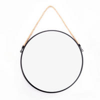 SPIEGEL 37/37/37 cm - Schwarz, Metall (37/37/37cm) - Atmosphera Createur d´interieur