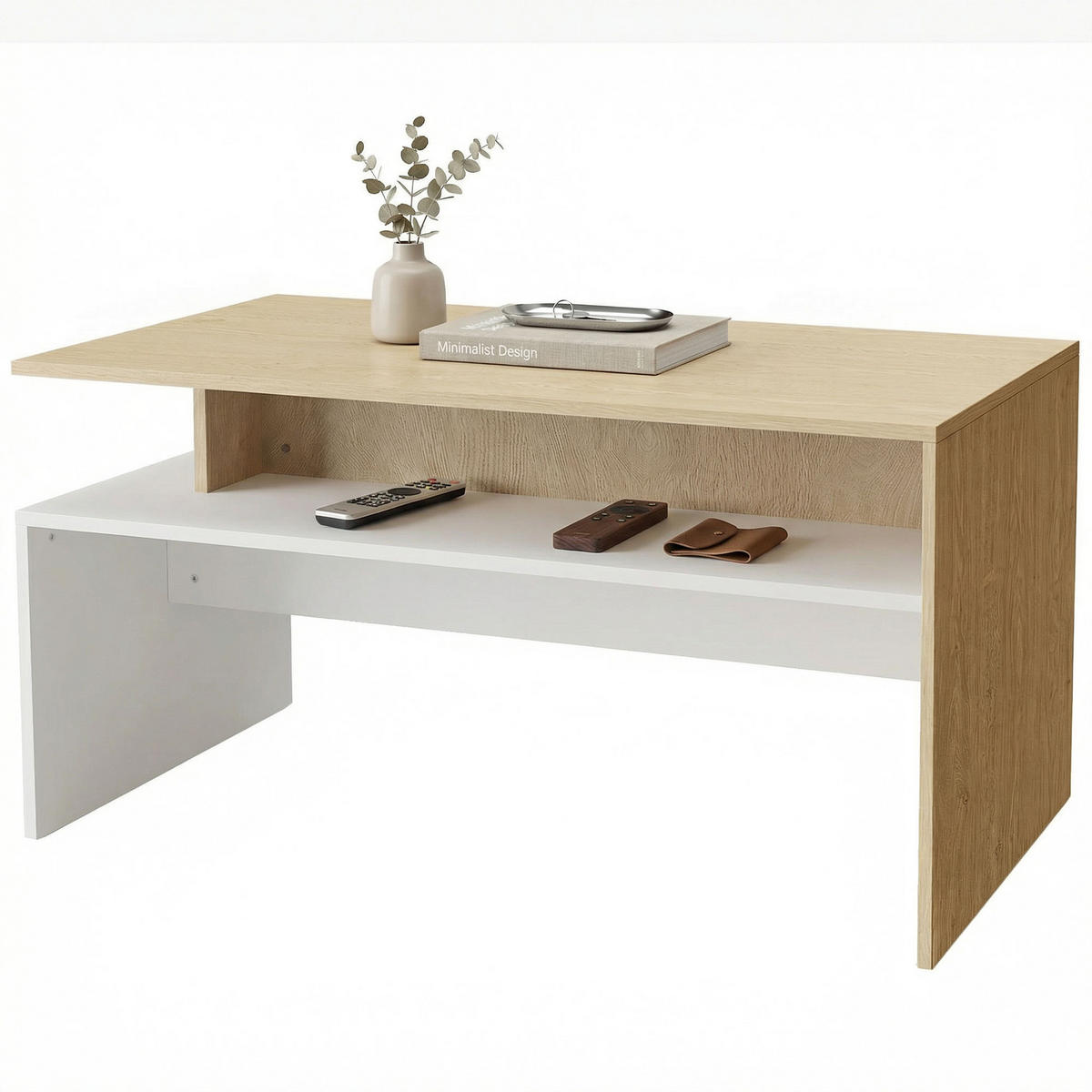 COUCHTISCH Weiß 12 Stück - Weiß, Kunststoff (95/55/50cm) - GiPP