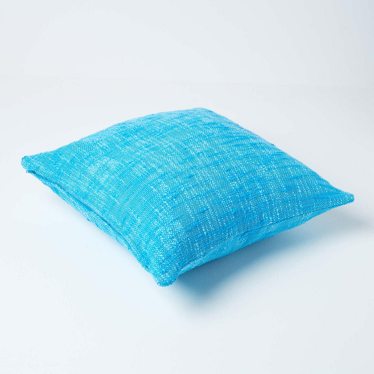 KISSENHÜLLE Nirvana 60/60 cm, 100% Baumwolle - Türkis, Textil (60/60cm) - Homescapes