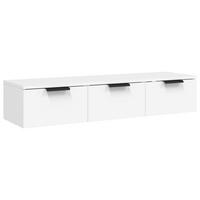 WANDSCHRANK Weiß 102x30x20 cm Holzwerkstoff - Weiß, Holzwerkstoff (102/20/30cm) - furnicato