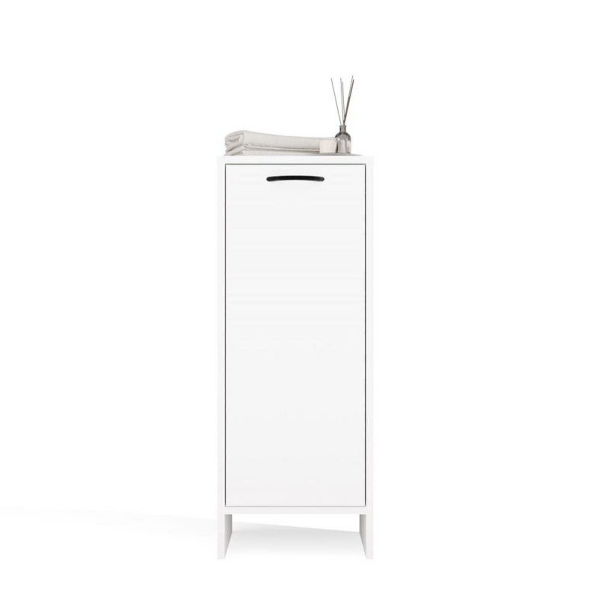 DULAP DE BAIE A6 Alb 35/90/30 - alb, compozit lemnos (35/90/30cm) - RAUMHIRSCH FURNITURE